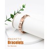 Jecanori Copper Bracelets for Women, Pure Copper Magnetic Bracelet with