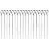 Stainless Steel Long BBQ Skewers for Kebabs, skewers for Air