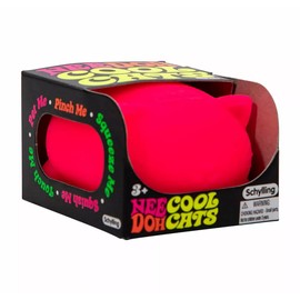 1 COOL CATS Nee-Doh Sensory Stress Relief Squeeze Ball Toy PINK Anxiety Fidget 19649235391