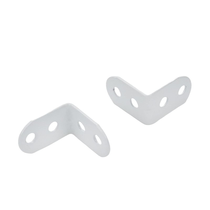 Coshar 20pcs Iron L Bracket Joint Right Angle Bracket Heavy