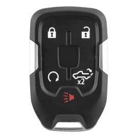 Llavero De Repuesto Para Chevy Silverado Gmc Sierra Truck 19 Negro