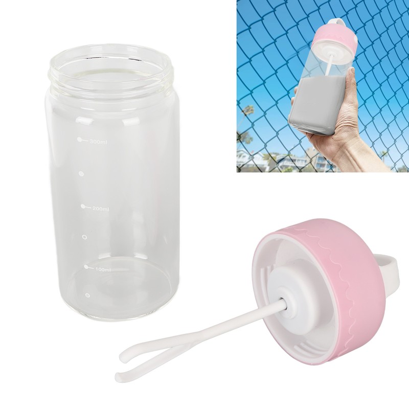 Protein Shaker Bottle Y Shape Stirrer Portable Handle Heatproof HBG