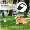 Kisangel Short Nose Dog Muzzle Dog -Barking Muzzle Small Dog