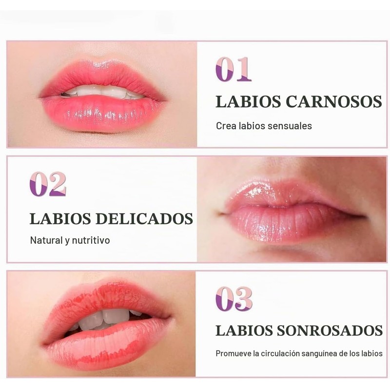 Bymolia Lápiz Labial que Cambia de Color, Bimolia Lip Stick