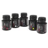 Forcefield unisex adult Paint Kit for Shoes, Black, White, Red,
