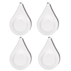 THIRDREALITY Zigbee Water Leak Sensor with Dripping Detection 4 Pack, 120 dB Alarm, App Notifications Enabled When Compatible with Home Assistant and Compatible Zigbee HUB, Batteries Included