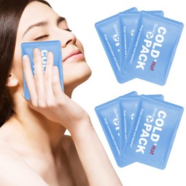 Lectorias Blue Cooling Pads Gel, Cool Pack for Kinking, Ice Pack Instant Cold Compress, Cooling Pad for Cold and Hot Compresses, Cool Packs Reusable, Cooling Cuff for Cooling, Double-Sided