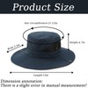 KFSCIP Sun Hat for Men, Wide Brim Boonie Hat for