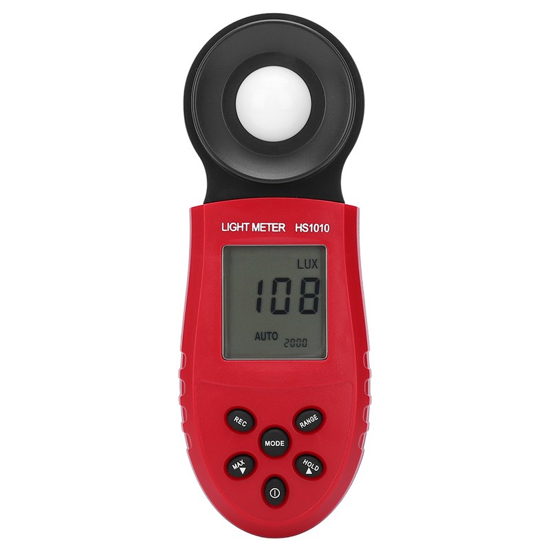 HS1010 Handheld Light Meter Digital Display Electric Illuminometer for Home