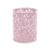 DSYJ Hollow Rose Flower Pattern Cylinder Pen Pencil Pot Holder