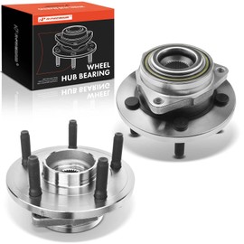 A-Premium 2 x Front Wheel Bearing and Hub Assembly with 5-Lug Compatible with Dodge Dakota 2005-2010, Mitsubishi Raider 2006-2009, 2-Wheel ABS Only