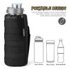 Gonex Tactical Military MOLLE Water Bottle Pouch, Drawstring Open Top
