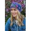 Pachamama Women Wool Ear Warmer Headband Fleece Lined Hand Embroidered
