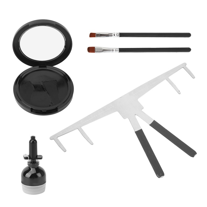 Microblading Eyebrow Mapping Kit Stainless Steel Eyebow Ruler Mapping String