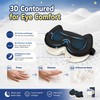 Kids Sleep Mask, 3D Contoured Kids Eye Mask for Sleeping