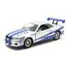 Nissan Skyline Gtr R34 Brian Rapido Y Furioso Jada 1:32