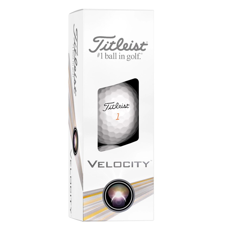 TITLEIST Golf Ball 24 VELOCITY DZ Unisex White