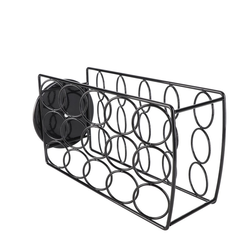 Coffee Pods Holder Pre Assembled Stainless Steel 360 Degree Rotating