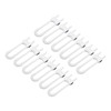 12PCS U Shaped Child Locks Safety Cabinet Childproof Latches for