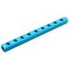 Baomain Aluminum Air Manifold Block, 9-Way 12-Port, 1/4" PT Threaded