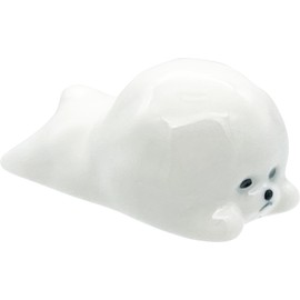 Sunart SAN4885 Cute Tableware, Chopsticks Rest, Bichon Frise, Die Cut, Animal Tableware, Birthday Gift, Dog, Goods, Year-end Party, Miscellaneous Goods, White, Approx. 1.8 x 2.0 x 2.0 inches (4.5 x 5