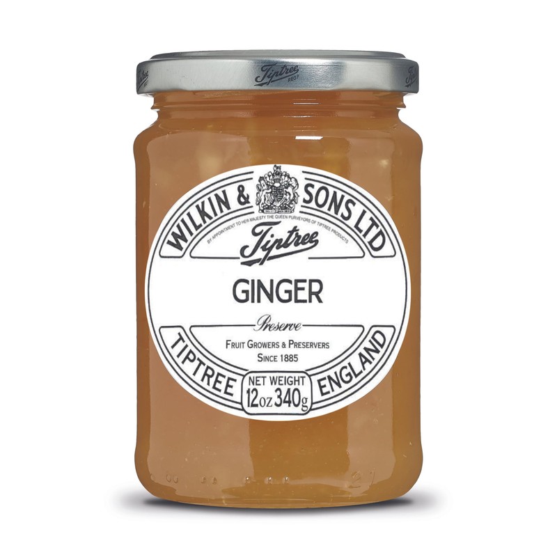 Tiptree Ginger Preserve, 12 Ounce Jar