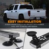 XRIDONSEN 28.4" 80 LED Roof Top Strobe Light Bar Amber