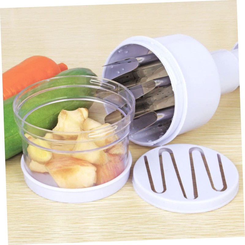 MAGICLULU Handheld Garlic Press and Vegetable Cutter Easy Clean Multi-Function