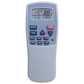 YING RAY Replacement for Soleus Air Air Conditioner Remote Control LX-100 LX-100BL LX-120 LX-120BL LX-140 LX-140BL PH5-12R-32S PH5-13R-35S PH5 Series PH5-13R-35D PH5-13R-3D PH5-13R-32D PH5-13R-35