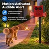 Solar Motion Sensor Alarm for Outdoor Security – Waterproof Sound