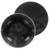 10 x Weatherproof Junction Box Outdoor Black - 80x40mm Round