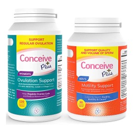 Conceive Plus Ovulación Y Fertilidad Pcos 180 Cápsulas