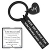 Drive Safe Keychain to Son Daughter from Mom Dad I