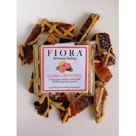 Guava Crostata ( Crispy sweet pastry covered with Caribbean Guava Caramel ) 10 x 70g