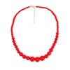 Horror-Shop Red Plastic Pearl Necklace