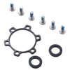 Dymoece Front Rear Bicycle Boost Hub Conversion Adapter (Rear 12mm
