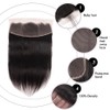 13x4 Lace Frontal Closure Straight Human Hair Ear to Ear