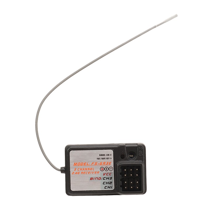 FS‑GT3B RC Radio System Transmitter 2.4Ghz 3 Channel Remote Control