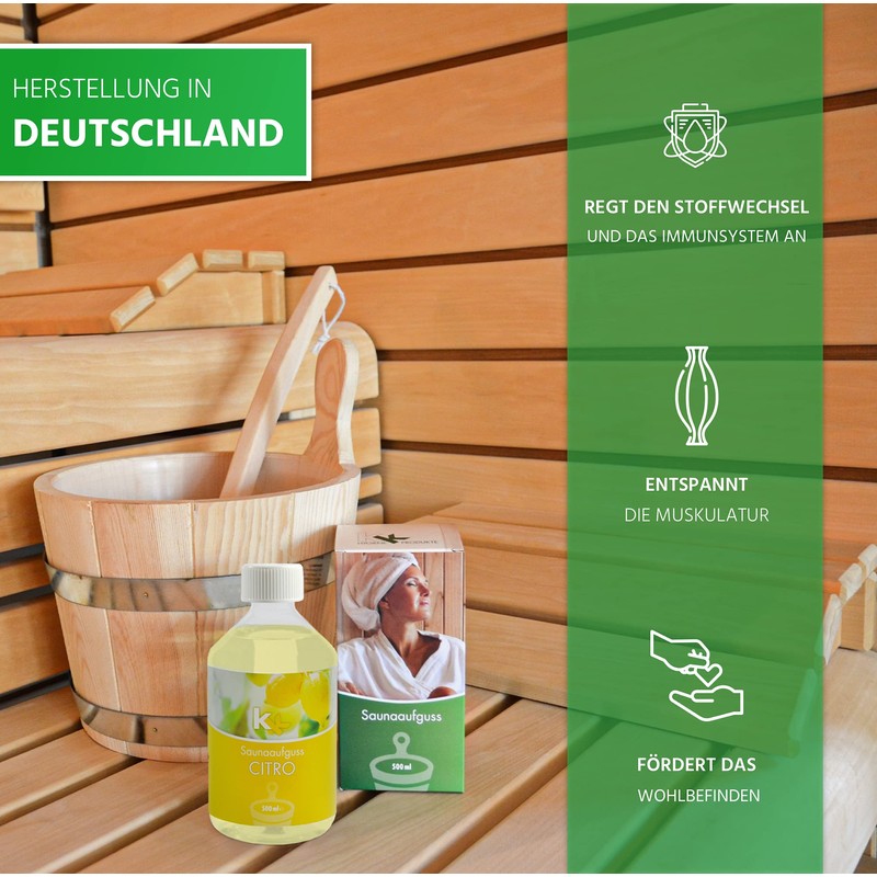KK Sauna Infusion Concentrates Premium | 500 ml Bottle |