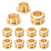 PATIKIL 5 mm (1/5 inch) Solid Brass Hole Eyelets, 10