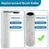 【Version 2 Detachable】(6 Pack) S7 Pro Brush Rollers and HEPA