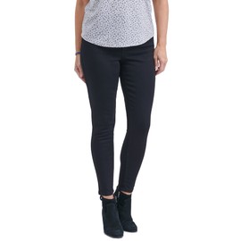 Democracy Women's Petite Ab Solution High Rise Jegging, Black, 8 Petite