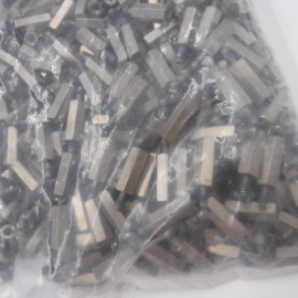 PEM, PennEngineering 1000 Pack 1/4" D Hex Standoffs Spacers Male Female 0.64" Spacer L, 1/8" Thread D