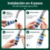 Filtro Para Llave Cocina Grifo Purificador Agua Kit 5piezas