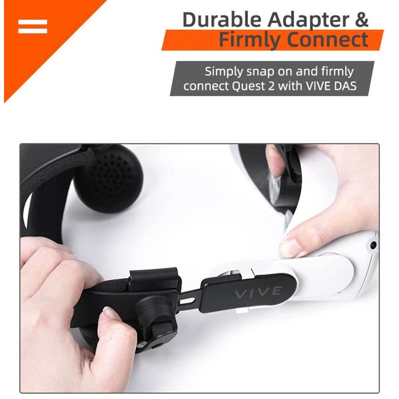 CamGo Hifylux Deluxe Audio Strap Headset Adapter for Oculus Quest