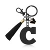 Initial Letter Keyring for Daughter Sisters Birthday Gift Letter A-Z
