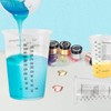 Lakymisy Measuring Cups with Graduations, Set of 50 Stirring Sticks