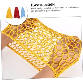 Outanaya Conjunto de Gorros de Malla para Dormir Redecillas para El Cabello para Mujer Gorros de Red para El Cabello Tejidos a Crochet Pañuelos para La Cabeza para Mujer