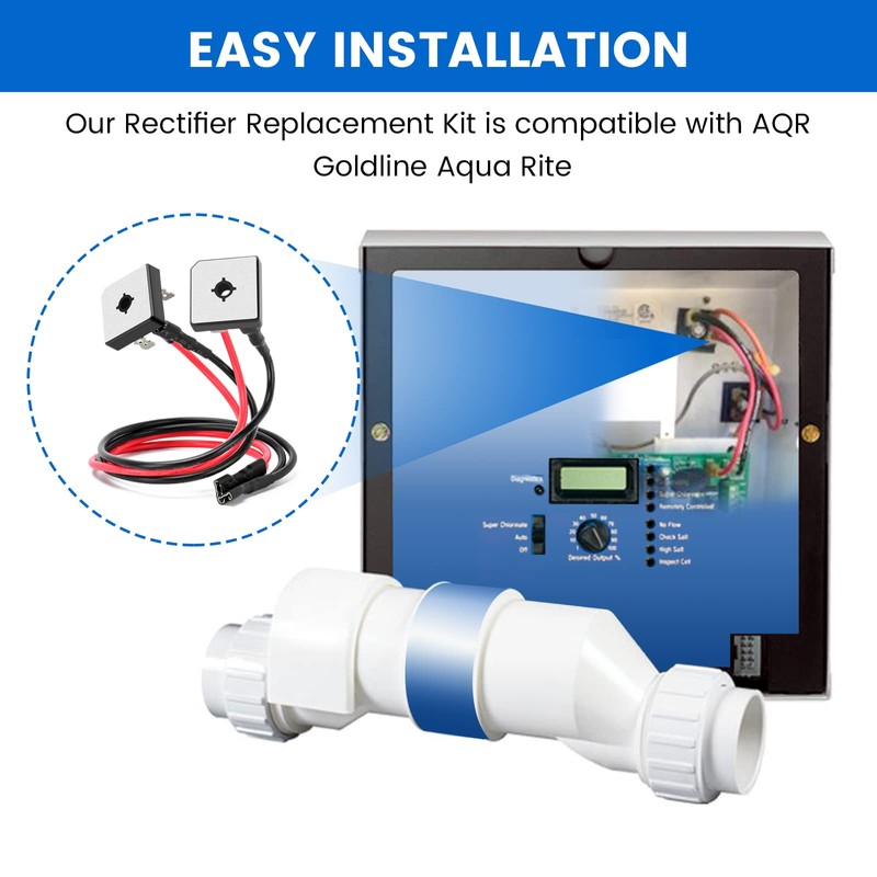 Old Style Dual Rectifier Replacement Kit, Compatible with Hayward AQR
