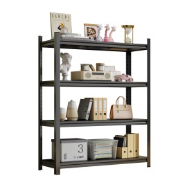 4 Lays Heavy Duty Shop Shelves and Storage Racks Iron Stacking Units for Retail Supermarket  Local StockDimension (L*W*H): 54.37''H*23.64''L*11.82''D, Height: regular, Load Capacity: 100kg